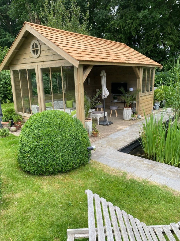 Puur genieten in eigen tuin