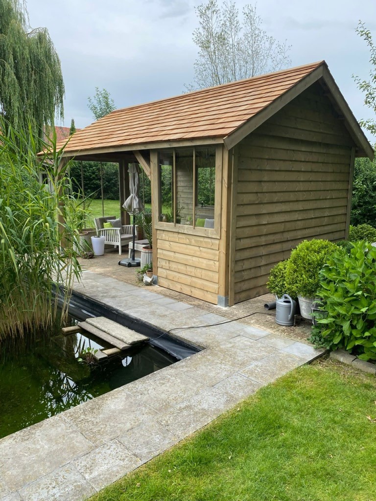 Puur genieten in eigen tuin